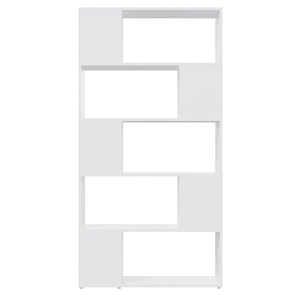 Libreria/Divisorio Bianco 80x24x155 cm in Truciolato | homemem39