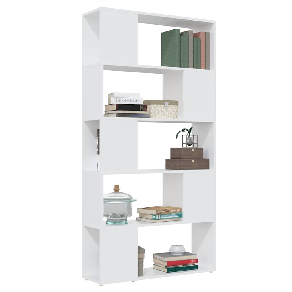 Libreria/Divisorio Bianco 80x24x155 cm in Truciolato