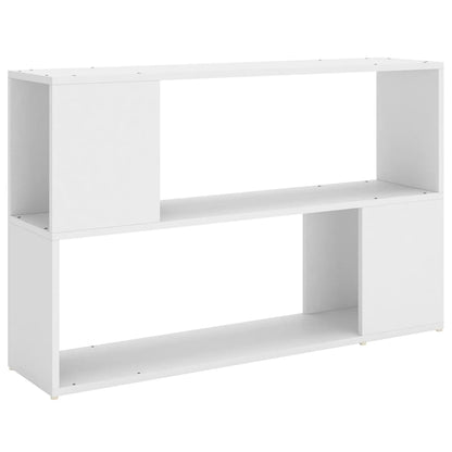Libreria Bianca 100x24x63 cm in Legno Multistrato | homemem39