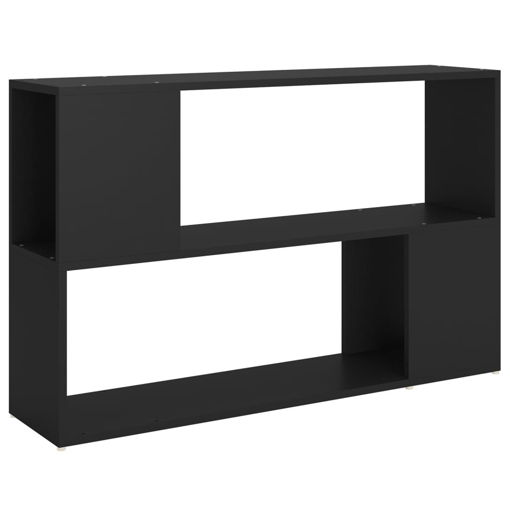 Libreria Nera 100x24x63 cm in Truciolato | homemem39