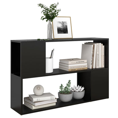 Libreria Nera 100x24x63 cm in Truciolato | homemem39