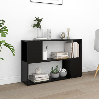 Libreria Nera 100x24x63 cm in Truciolato | homemem39