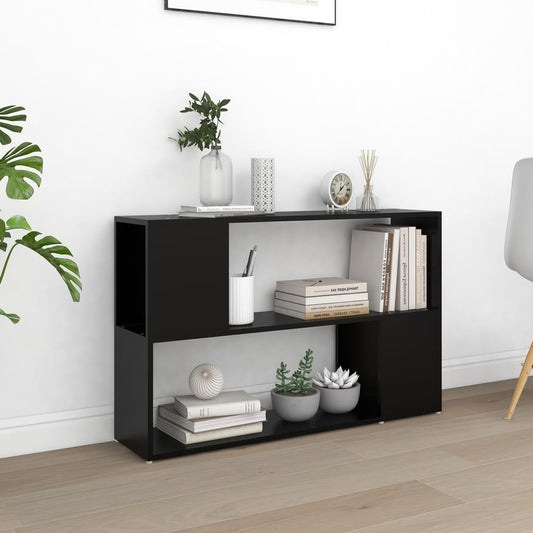 Libreria Nera 100x24x63 cm in Truciolato | homemem39