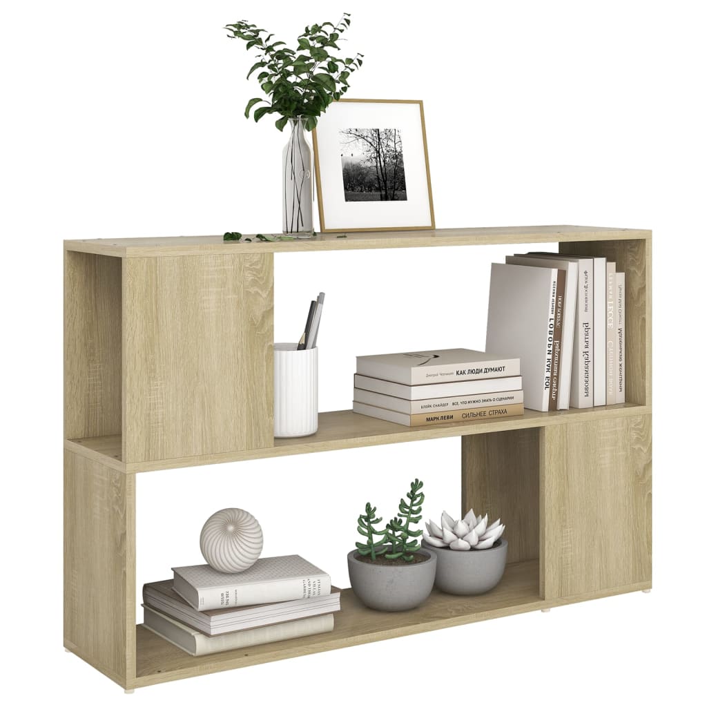 Libreria Rovere Sonoma 100x24x63 cm in Truciolato | homemem39