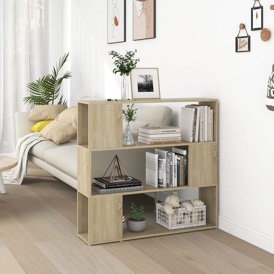 Libreria/Divisorio Rovere Sonoma 100x24x94 cm | homemem39