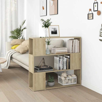 Libreria/Divisorio Rovere Sonoma 100x24x94 cm