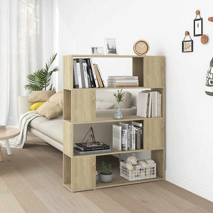 Libreria/Divisorio Rovere Sonoma 100x24x124 cm