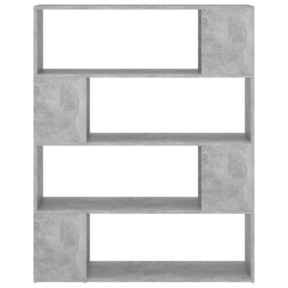 Libreria/Divisorio Grigio Cemento 100x24x124 cm | homemem39