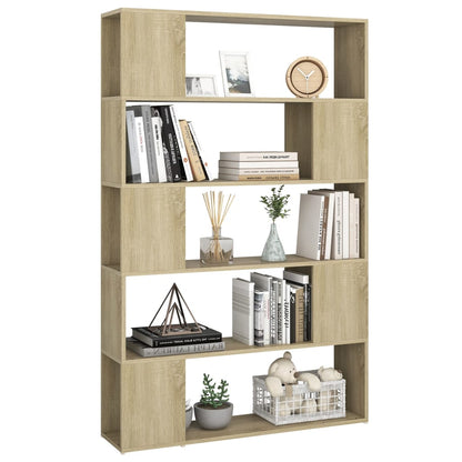 Libreria/Divisorio Rovere Sonoma 100x24x155 cm in Truciolato | homemem39