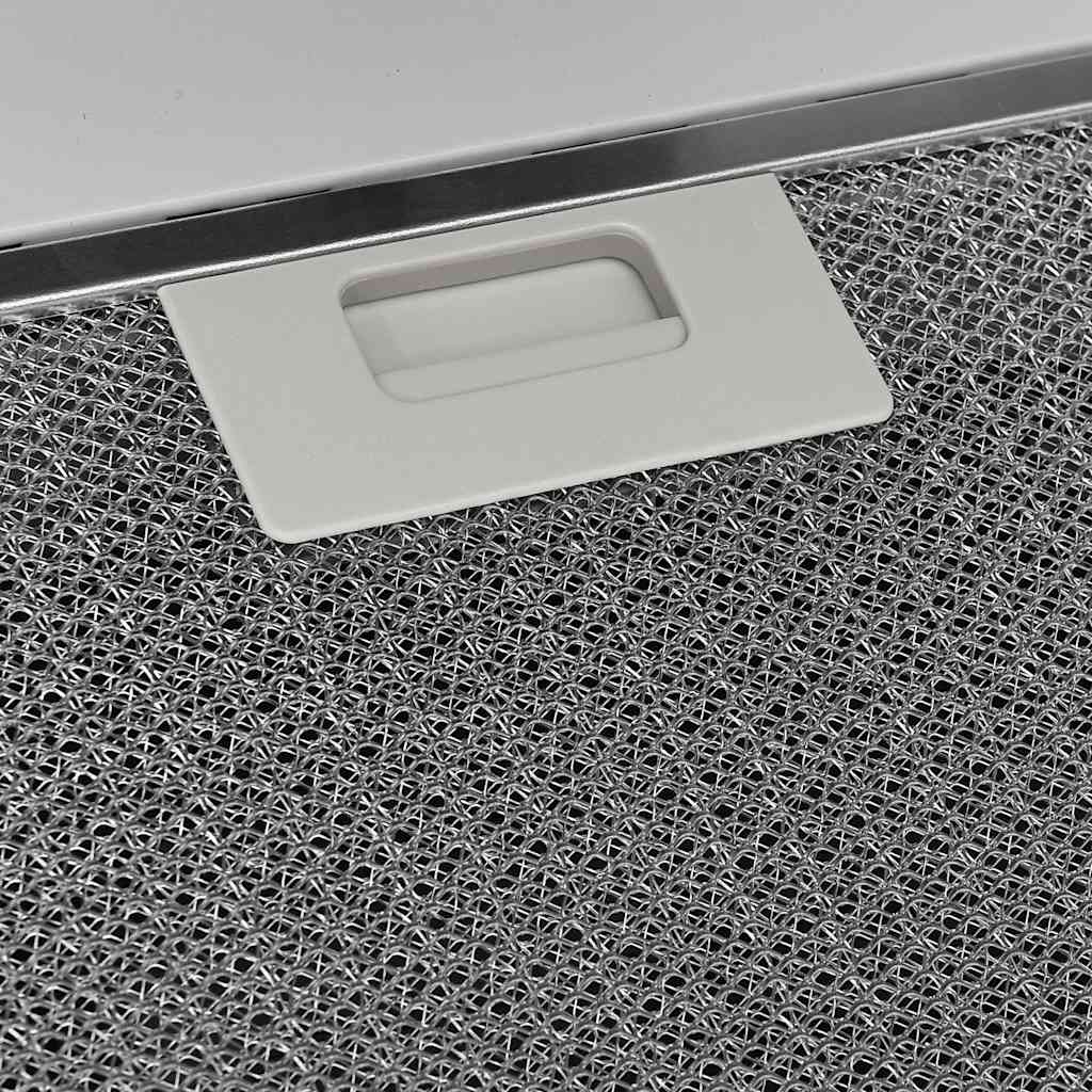 Cappa a Parete 60 cm in Acciaio e Vetro Temperato Bianco