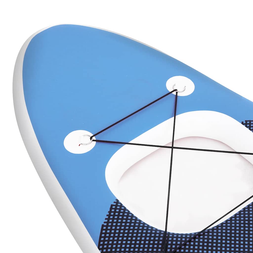 Set Tavola da SUP Gonfiabile Blu 300x76x10 cm | homemem39