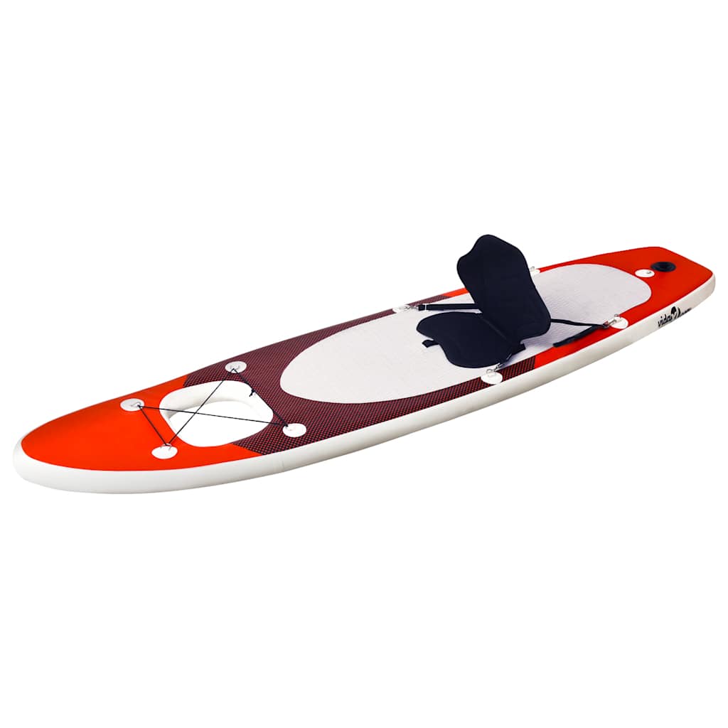 Set Tavola da SUP Gonfiabile Rosso 300x76x10 cm | homemem39