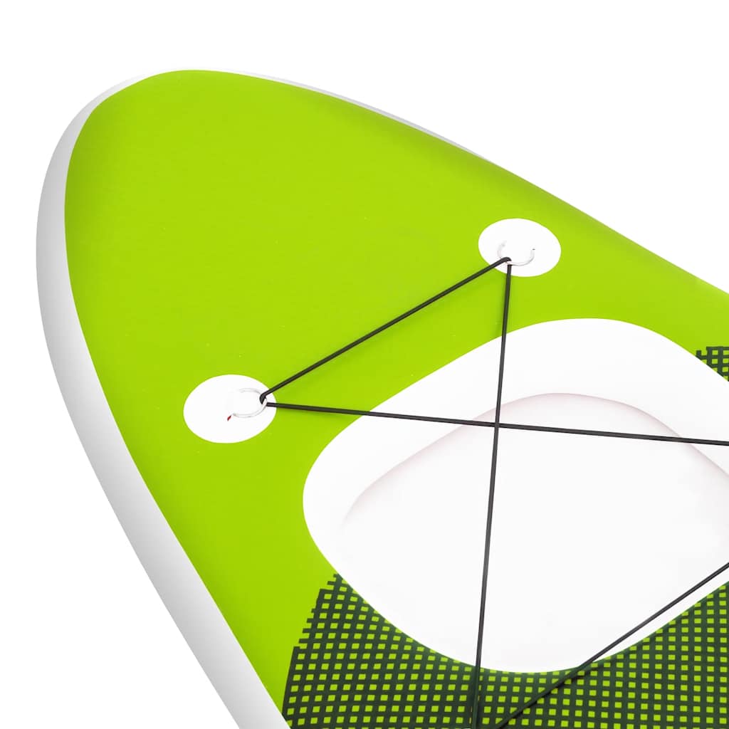 Set Tavola da SUP Gonfiabile Verde 300x76x10 cm | homemem39