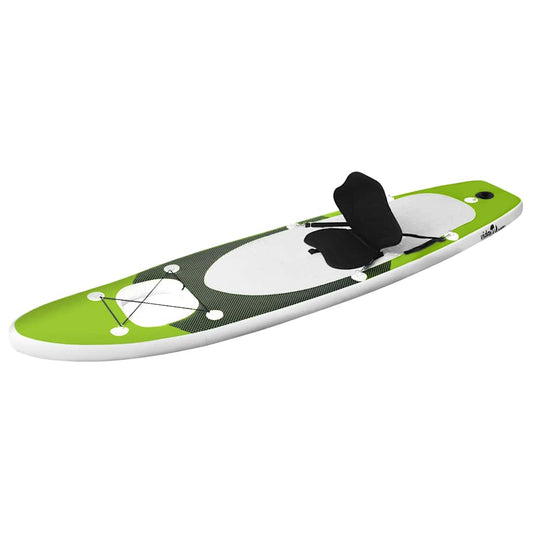 Set Tavola SUP Gonfiabile Verde 330x76x10 cm | homemem39