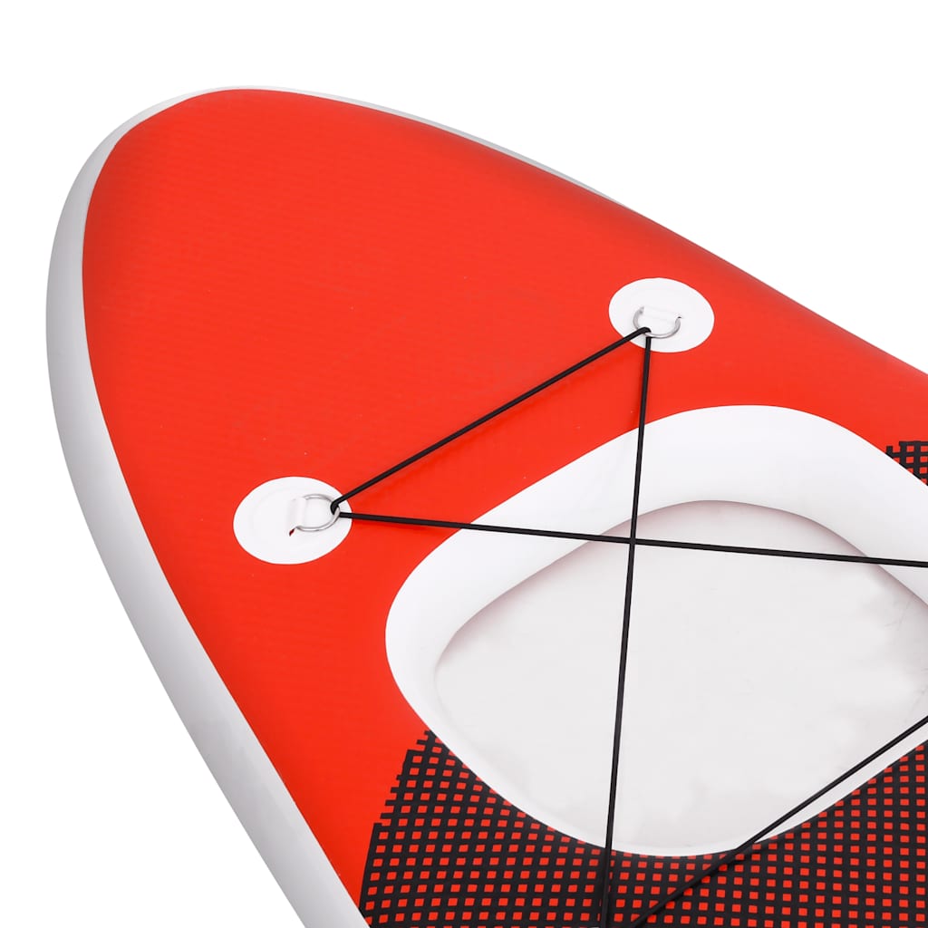 Set Tavola da SUP Gonfiabile Rosso 360x81x10 cm | homemem39