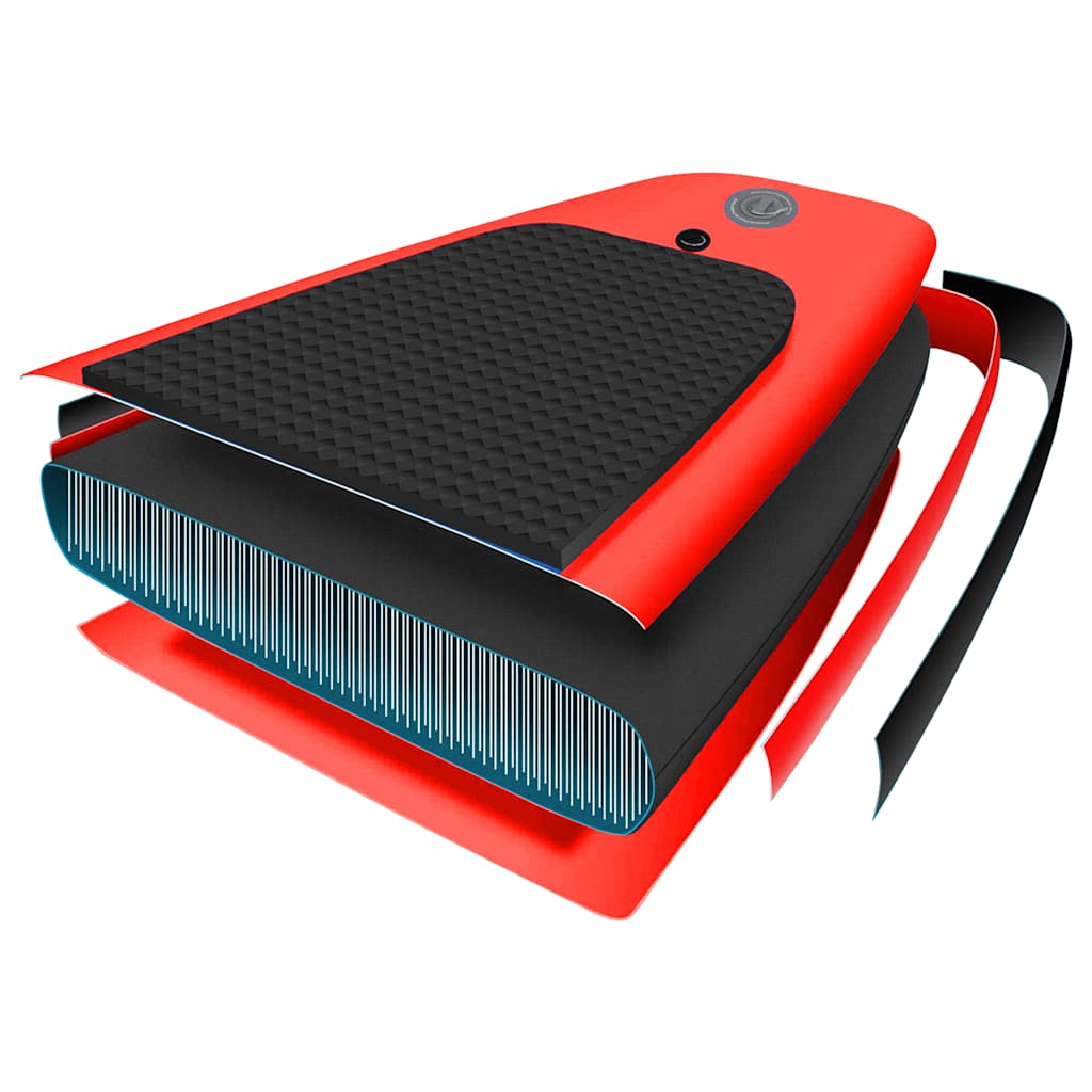 Set Tavola da SUP Gonfiabile Rosso 360x81x10 cm | homemem39