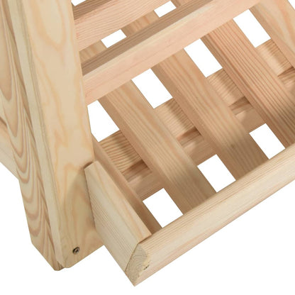 Cassetta Porta Patate  60x40x50 cm in Legno Massello di Pino - homemem39