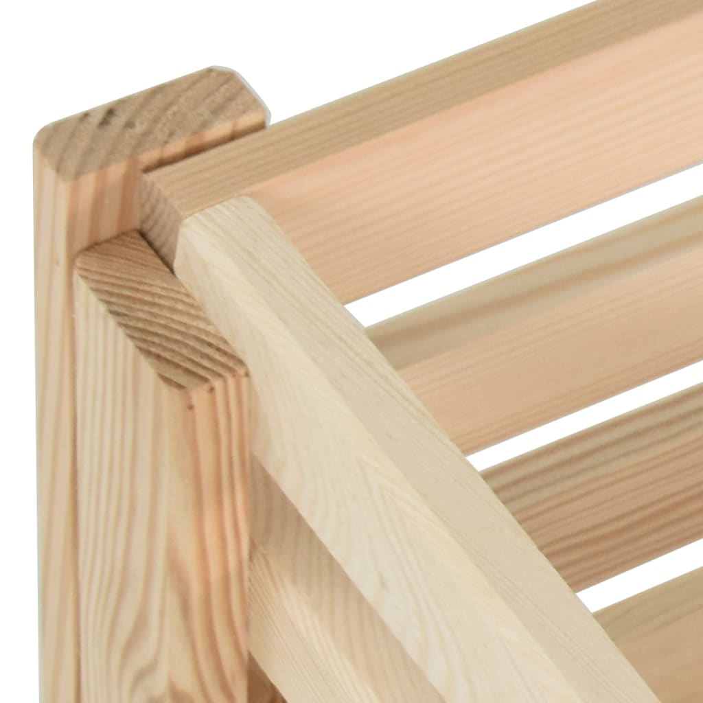 Cassetta Porta Patate  60x40x50 cm in Legno Massello di Pino - homemem39