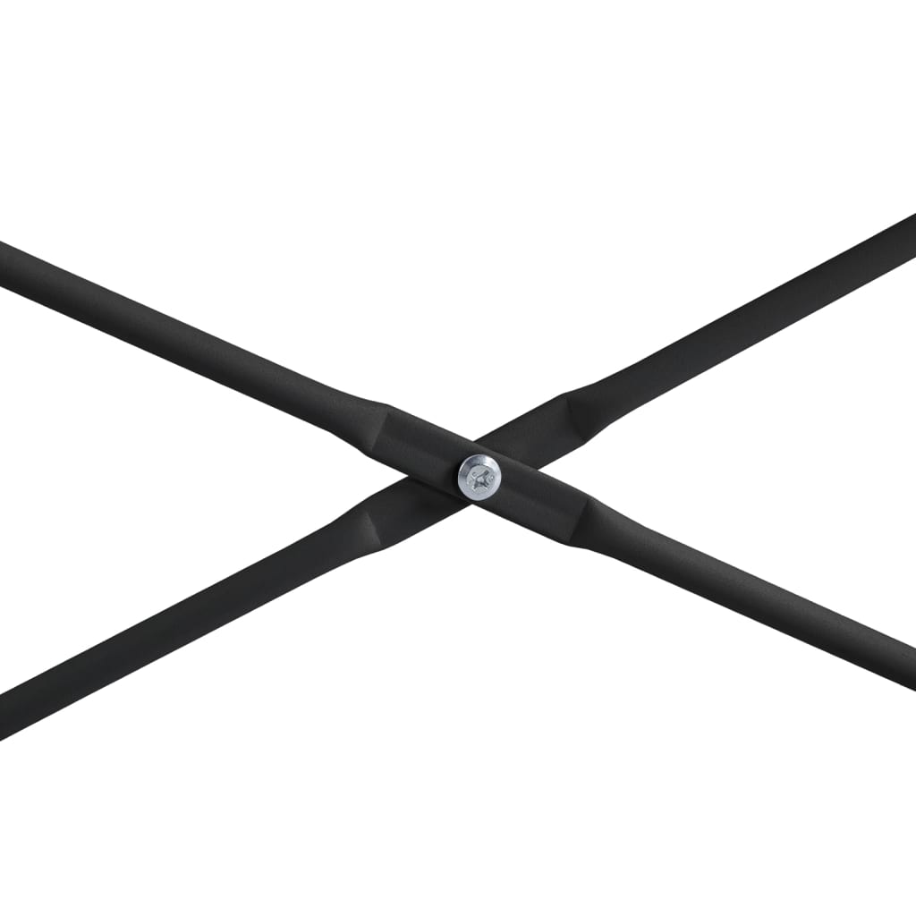 Scrivania per Computer Nera 110x60x70 cm in Legno Multistrato - homemem39
