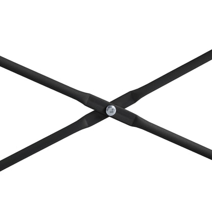 Scrivania per Computer Nera 110x60x70 cm in Legno Multistrato - homemem39