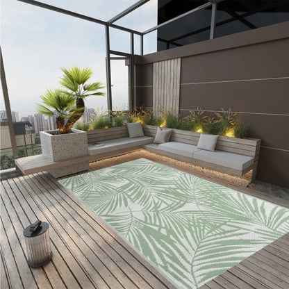 Tappeto da Esterno ARAKIL Verde 190x290 cm in PP | homemem39