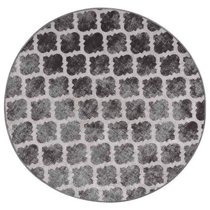 Tappeto Lavabile φ120 cm Multicolore Antiscivolo - homemem39