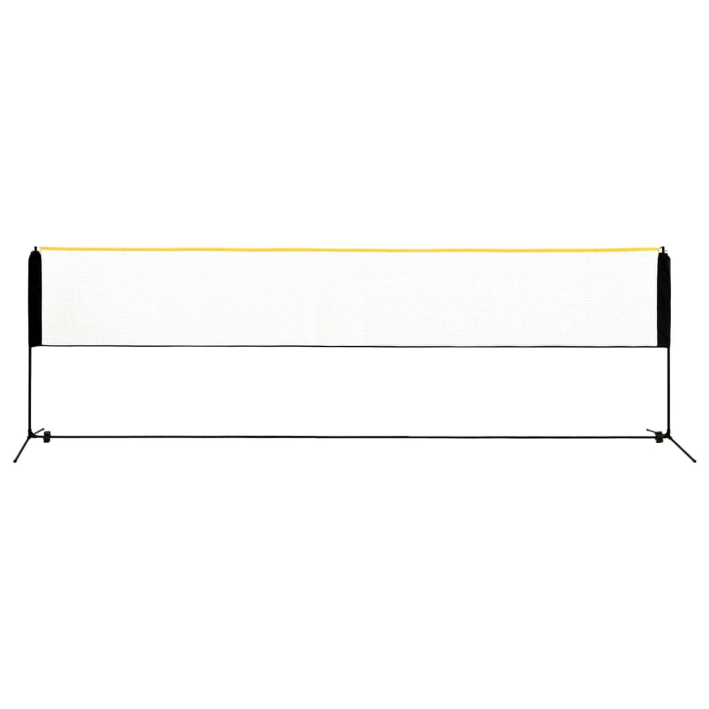 Rete da Badminton Regolabile 500x103x94-158 cm in Metallo | homemem39