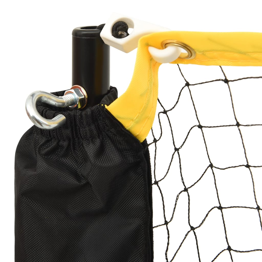 Rete da Badminton Regolabile 500x103x94-158 cm in Metallo | homemem39