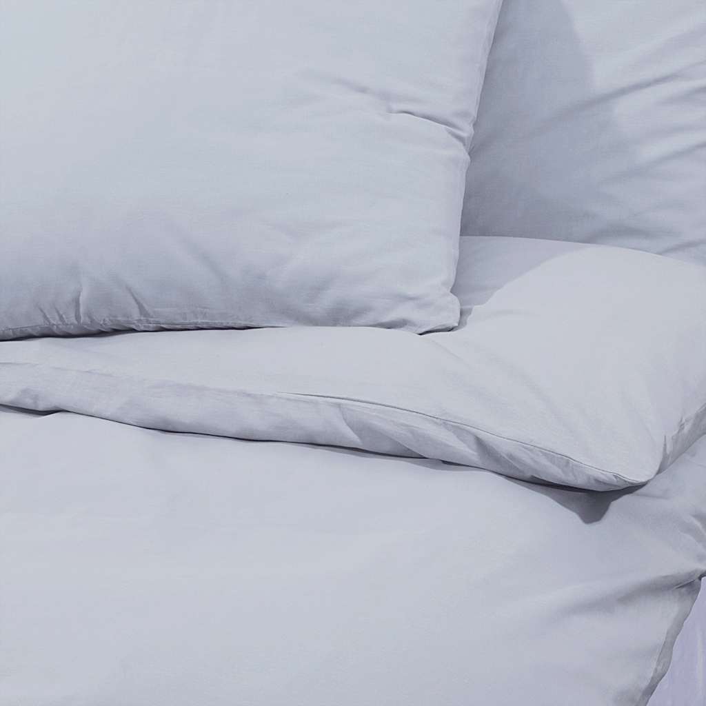 Set Copripiumino Grigio 140x200 cm in Cotone | homemem39