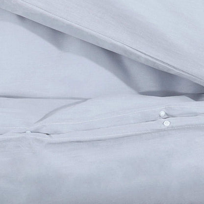 Set Copripiumino Grigio 140x200 cm in Cotone | homemem39
