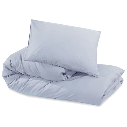 Set Copripiumino Grigio 240x220 cm in Cotone | homemem39