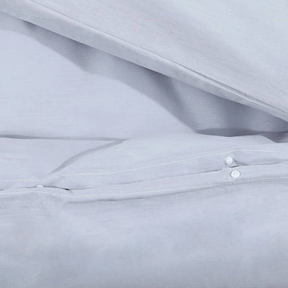 Set Copripiumino Grigio 240x220 cm in Cotone | homemem39