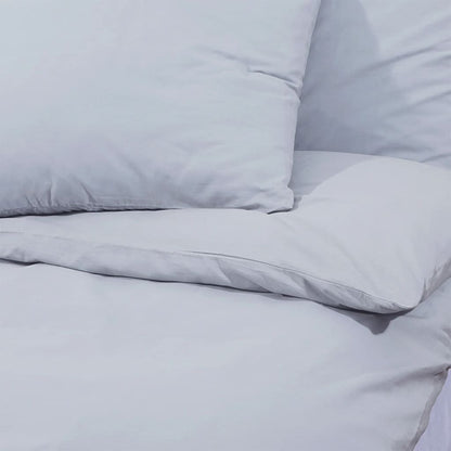 Set Copripiumino Grigio 135x200 cm in Cotone - homemem39