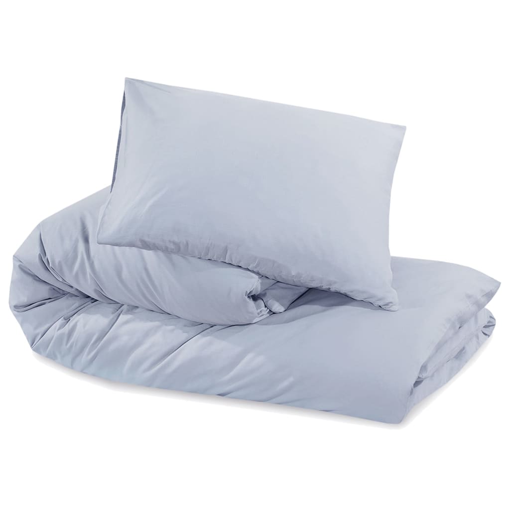 Set Copripiumino Grigio 200x220 cm in Cotone | homemem39