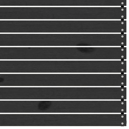 Set Divani da Giardino 3 pz in Legno Massello di Pino Nero - homemem39