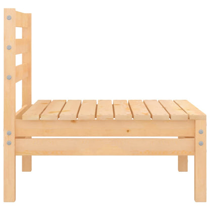 Set Salotto da Giardino 4 pz in Legno Massello di Pino | homemem39