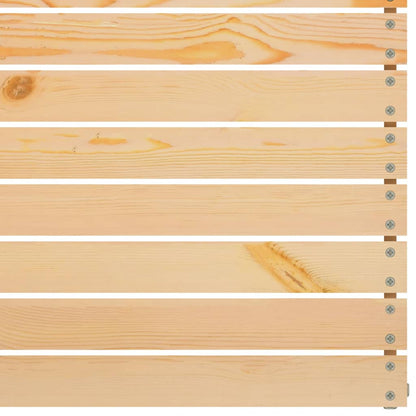 Set Salotto da Giardino 4 pz in Legno Massello di Pino | homemem39