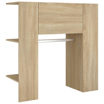 Mobili da Corridoio 2 pz Rovere Sonoma in Legno Multistrato | homemem39