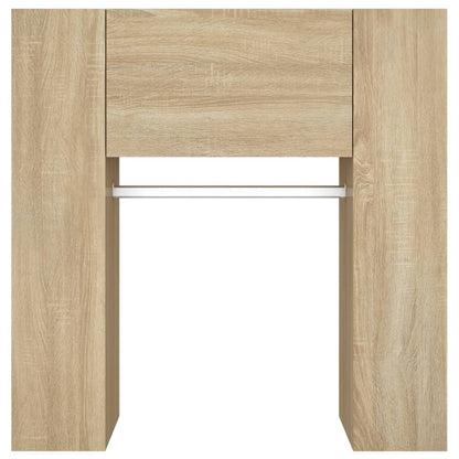 Mobili da Corridoio 2 pz Rovere Sonoma in Legno Multistrato | homemem39