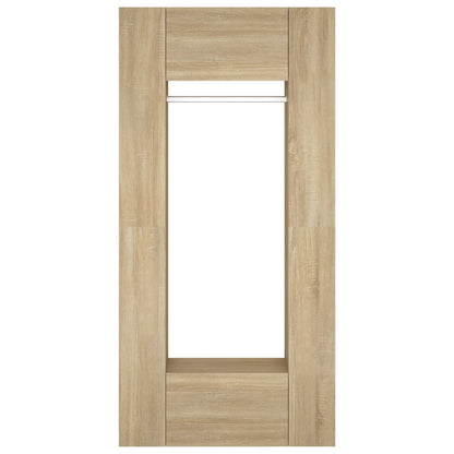 Mobili da Corridoio 2 pz Rovere Sonoma in Legno Multistrato | homemem39