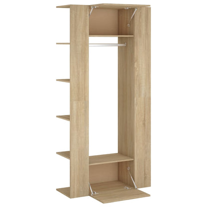 Mobili da Corridoio 2 pz Rovere Sonoma in Legno Multistrato | homemem39