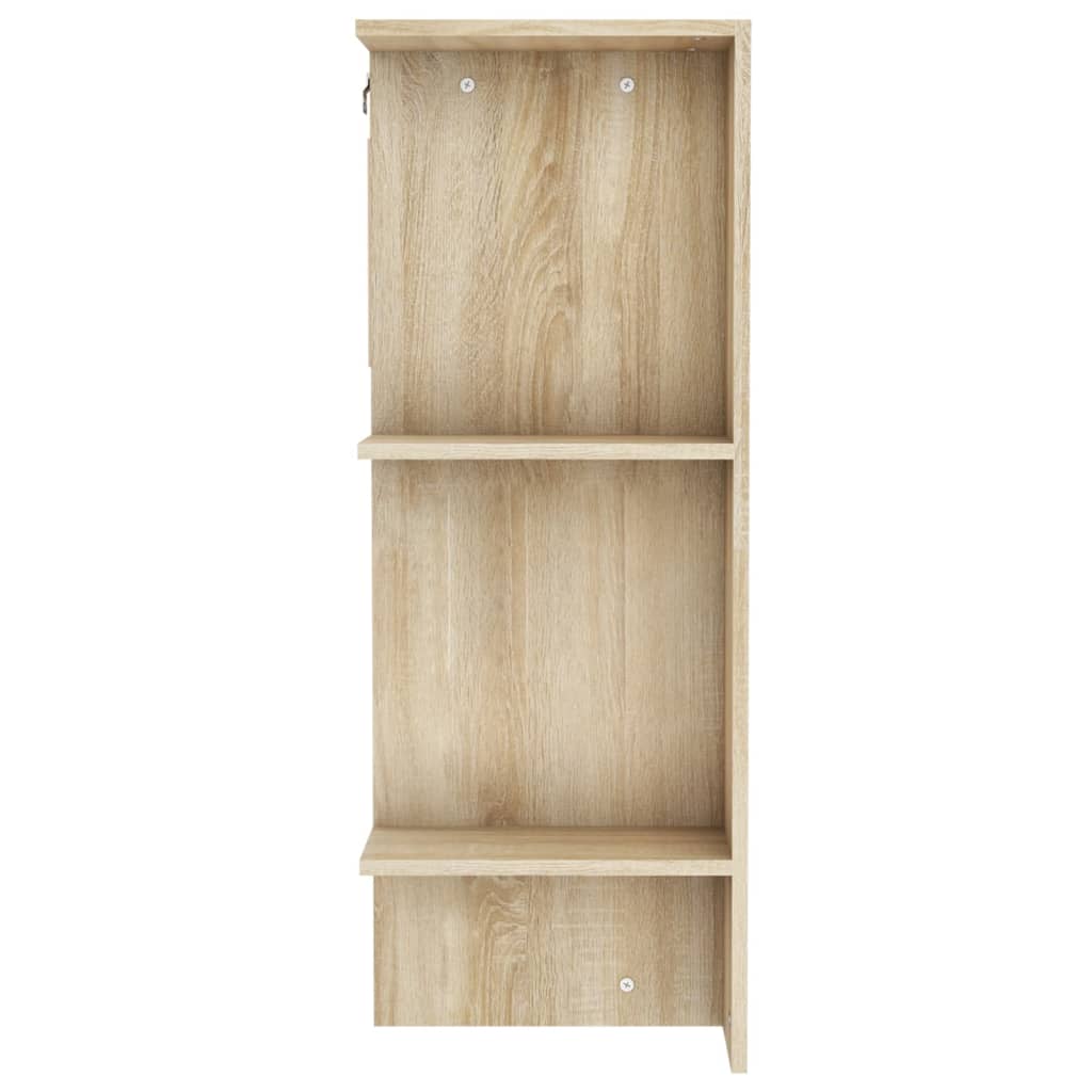 Mobili da Corridoio 2 pz Rovere Sonoma in Legno Multistrato | homemem39