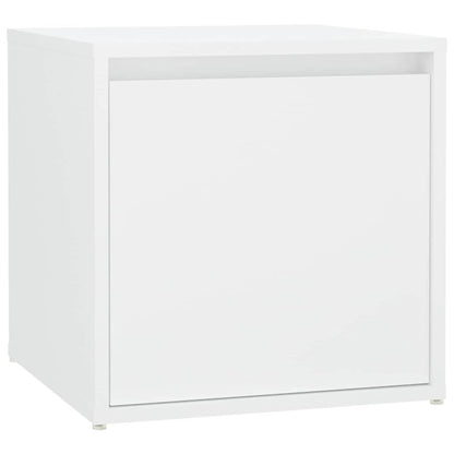 Set di Mobili da Corridoio Bianco in Legno Multistrato
