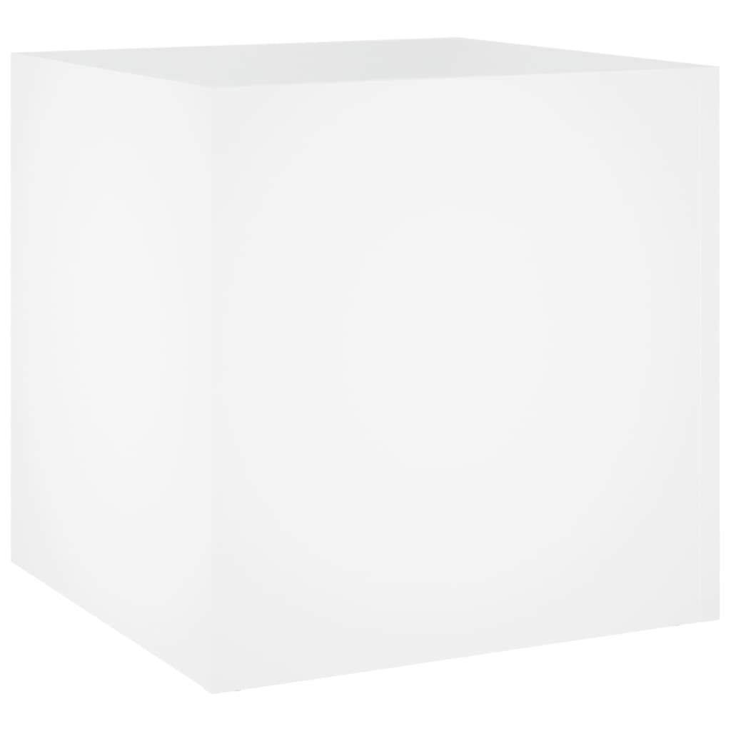 Set di Mobili da Corridoio Bianco in Legno Multistrato