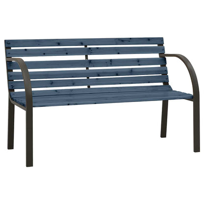Garden Bench 81 cm in Gray Chinese Fir Wood
