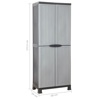 Armadietto in Plastica 68x39x171,5 cm | homemem39
