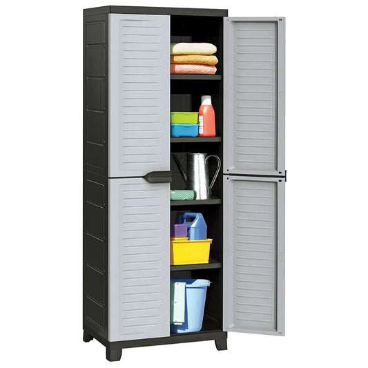 Armadietto in Plastica 65x45x181 cm - homemem39