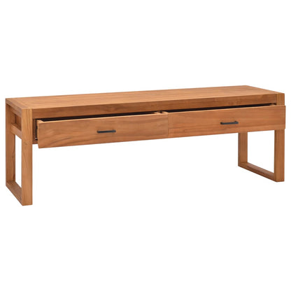 Mobile Porta TV 120x40x45 cm in Legno Massello di Teak | homemem39