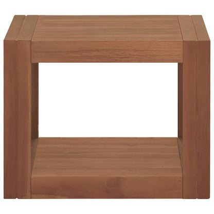 Mobile da Bagno a Parete 45x45x35 cm in Legno Massello di Teak | homemem39