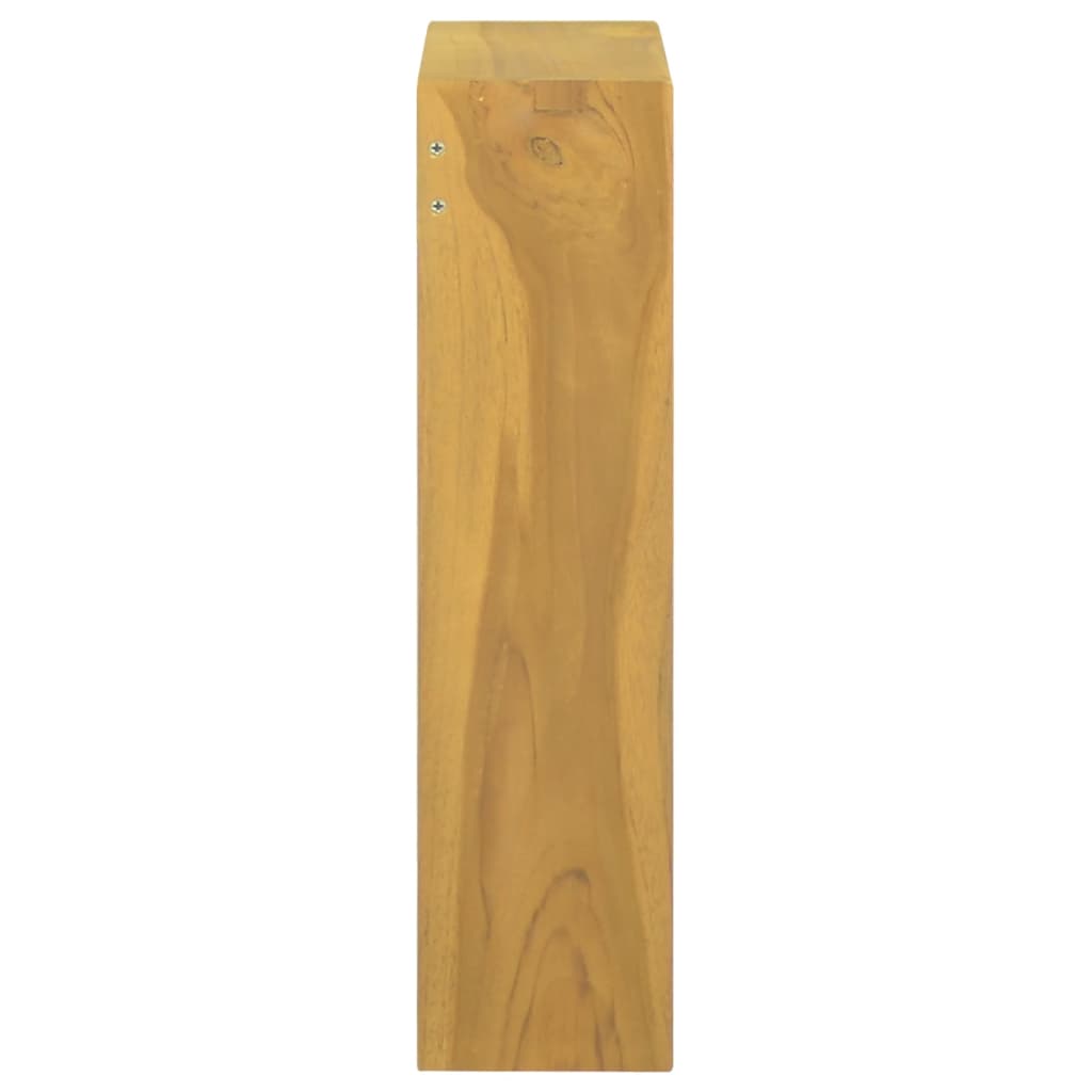 Mobile a Specchio 30x10x40 cm in Legno Massello di Teak | homemem39